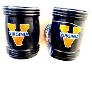 NCAA VIRGINIA CAVALIERS (2) Magnetic Bottle Koozie Coozie  Tailgating New Boat